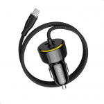 VOLTME USB-sigaretis&uuml;&uuml;taja adapter, 52,5 W 2 pordi USB-C kiirlaadija 1,2 m kaabliga USB-A autovahendid, mis &uuml;hilduvad iPhone 17 Pro Max 16 15 Samsung Galaxy S25 S24 Huawei, GPS ja muudega.