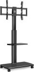 FITUEYES TT206505GB Telerialus ratastega / p&ouml;&ouml;rlev / reguleeritav k&otilde;rgus / 32 kuni 65-tolline LED LCD / Plasma telerialus