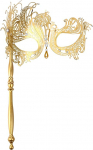 JewelryWe Veneetsia mask koos varrastega naistele, metallist rhinestone maskeerimismask koos hoidmisvarrastega Filigree silmamaskide kost&uuml;&uuml;mi aksessuaarid Halloweeni karnevalipidu maskiballile