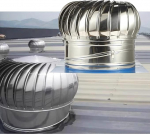 304 Stainless Steel Attic Fan Industrial Wind Turbine Fan for Homes Factory Farm 500mm