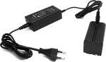 Raeisusp vahelduvvoolu toiteadapter NP-F750 Dummy aku asendab NP F970 F550 F570 Sony kaameratele, videokaameratele ja valgustuslampidele Lights