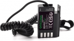 PATONA DMW-BLK22 E DMW-BLF19 E dummy aku USB-C - toiteallikas toiteadapter laadimisadapter USB-C koos vedrujuhtmega ... (9416)