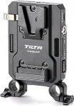 Tilta Mini PD V-mount akuplaat 1/4"-20 keermega, USB-C / 2 pini/P-Tap &uuml;hendus - must TA-BTP4-V-B