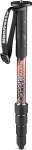 Manfrotto Element MII MMELMIIA5RD Lightweight Aluminium Travel Monopod Red 5 Segments Wrist Strap Rubber Grip Twist Locks Holds up to 16kg for Compact, Mirrorless and DSLR Cameras