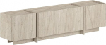 Kaasaegne telerialus Travertiin v&auml;rvi 180 x 46 x 35 cm | 100% melamiinkattega puitlaastplaat 18mm paksusega | pehmelt sulguvad hinged Stiilne disain elutuppa ja meelelahutuskeskkonda