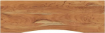 vidaXL lauaplaat, lauaplaat t&ouml;&ouml;laud, ristk&uuml;likukujuline, plaat lauale, s&ouml;&ouml;gilaud, puidust lauaplaat, kontoriplaat, 160 x 50 x 2,5 cm, massiivne akaatsiapuit.