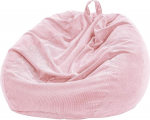 Bean Bag Chair Cover (ilma t&auml;idiseta) lastele ja t&auml;iskasvanutele, Bean Bag, T&auml;idisega loomad, ilma t&auml;idiseta, pluusist m&auml;nguasjade hoidja ja korraldaja, pehme Premium Corduroy, 200L