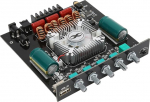 ZK-HT21 2x160W + 220W 2.1-kanaliline v&otilde;imsusv&otilde;imendi, AUX Bluetooth 5.0 USB Stereo Audio Amplifier Subwoofer Amplifier Board, sisseehitatud ventilaator, DC15 ~ 36V