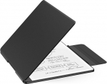 MoKo Magnetische H&uuml;lle f&uuml;r Neuen Kindle Scribe (2024/2022) - Schlanke Folio-H&uuml;lle aus Hochwertigem PU-Leder mit Stiftverschluss & Auto Schlaf/Wach f&uuml;r 10.2" Kindle Scribe 2024, Schwarz