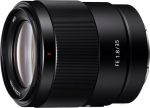 Sony SEL-35F18F standardobjektiiv (fikseeritud fookuskaugusega, 35 mm, F1.8, t&auml;isformaat, sobib A9, A7, A6000, A5100, A5000 ja Nex seeria, E-Mount) - must