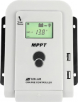 30A MPPT p&auml;ikesepaneelide laadimiskontroller, 12V / 24V p&auml;ikesepaneelide kontroller 5V USB v&auml;ljundiga, mitme vooluahela kaitse