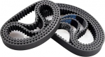 10 St&uuml;ck HTD 5M Zahnriemen, L&auml;ngen 315/320/325/330mm, Breite 10/15/20/25mm, Neopren mit Fiberglaskern - synchrone Riemen(15mm,330mm)