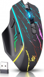 Defender Uranium Wireless Gaming Mouse - Juhtmevaba hiir RGB, 3200 DPI, Fire Button, 5 nuppu ja 120h aku - laetav USB-C kaudu - PC-le ja s&uuml;learvutile - Windows/macOS