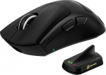 MAMBASNAKE x Attack Shark V8 traadita m&auml;nguhiir, 59 g &uuml;likerge, PAW3950MAX andur, Shark 8K dongle, kolmerežiimiline (2.4G/Bluetooth/juhtmega), ergonoomiline disain parema k&auml;e jaoks, veebip&otilde;hine tarkvara.