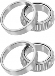 hankimise kaart koonusrull-laagri koonus ja tass, 3/4" puur x 1-3/4" OD x 3/4" paks, kroomterasest koonuslaagrite komplekt, ABEC-3, 2 pakki, 09067/09195