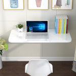 An der Wand montierter Klappschreibtisch, klappbare, an der Wand montierte Werkbank, schwebender Schreibtisch aus Holz, klappbarer, an der Wand montierter Klapptisch, platzsparend, einfach z