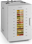 Klarstein Master Jerky - Deh&uuml;draator, Deh&uuml;draator pidevalt reguleeritav temperatuur 40-90 &deg;C, 15-tunnine taimeri, DigiSet Control, 16 kambriga roostevabast terasest, deh&uuml;draator 1500 W,