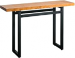 Generisch Schmale Konsolentische f&uuml;r Flur und Eingangsbereich, Ablage hinter dem Sofa, Marmor-Spiegel-Display, moderner Eingangstisch, industrieller Konsolentisch f&uuml;r den Eingangsbereich, hoch 80 cm,