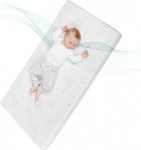roba Air Balance Plus beebimadrats 60 x 120 cm Safe Aleep madrats beebivooditele Optimaalne magamiskliima beebidele
