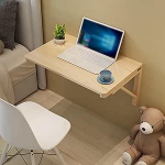 Wandmontierter Klapptisch, L40 60 70 80 90 100 120 cm, herunterklappbarer Computertisch f&uuml;r K&uuml;che, Waschk&uuml;che, Home Office, klappbarer Fr&uuml;hst&uuml;cksbartisch (L100 x B50 cm)