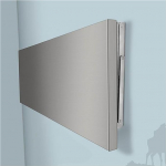 304 roostevabast terasest kokkupandav laud seinale paigaldatud raskeveokite riiul pesumaja baari s&ouml;&ouml;gikoha k&ouml;&ouml;gi jaoks ruumi s&auml;&auml;stev kontsessioonilaud 130x40cm h&otilde;bedane viimistlus