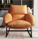 WANJEX Diivanid ja diivanid Mid-century Modern Diivan Wohnzimmer Einzelsofa Leichtes Luxus Schlafzimmer Freizeit Italienischer Balkon Freizeit f&uuml;r Wohnzimmer Eckschlafzimmer Salon B&uuml;ro