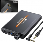 Neoteck 3,5 mm k&otilde;rvaklappide v&otilde;imendi, kaheastmeline v&otilde;imendusl&uuml;liti, kaasaskantav HiFi k&otilde;rvaklappide v&otilde;imendi, alumiiniumist matt viimistlusega