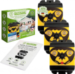 ISOTRONIC 3 akutoitel p&otilde;hinev linnut&otilde;rje komplekt tuvide, lokkide, k&auml;hrikute ja teiste lindude vastu - lindude peletamine ultraheli- ja valgussignaalidega aedadesse, istandustele, r&otilde;dudele - 120 m&sup2; efektiivne.