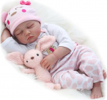 ZIYIUI Reborn Baby Doll 22 tolli 55 cm elutruu pehme silikoonist vin&uuml;&uuml;l magamine simulatsioon Reborn Babies t&uuml;drukud Baby Dolls v&auml;ikelapse t&uuml;druk poiss m&auml;nguasi kingitus