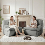 Beanbag Boneless Lounge Chair, lugemistoolid, Bean Bag Chair, Memory Foam 1-Seat Diivan, Lazy Diivan, Lounger Diivan lugemiseks, elutuba ja magamistuba Sleep, ei n&otilde;uta kokkupanekut, Hall