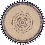 38cm Tischgeschirr Hot Pad Coaster K&ouml;&ouml;k Servietten SCAMAT Accessoire Couchtisch Matte Utensilien Ger&auml;te Zubeh&ouml;r Gadget Sets Dekor Dekor(D)