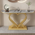 Generisch Moderner Flurtisch - Schmale Konsole mit Ablagefl&auml;chen f&uuml;r Wohnzimmer und Eingangsbereich, stilvolles langes Sofatisch-Design