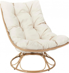 HOME DECO FACTORY, HDO0227 Petra tool, m&ouml;&ouml;bel, aiam&ouml;&ouml;bel, iste v&auml;ljas, 74 x 88 x 96 cm, istme k&otilde;rgus 35 cm, UV-t&ouml;&ouml;tlus - tekstiil, vetth&uuml;lgav epoks&uuml;t&ouml;&ouml;tlus, beež, 74 x 88 x 96 cm.