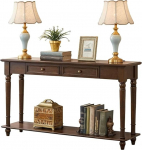 Konsoollaud T&auml;ispuidust kitsas konsoollaud sissep&auml;&auml;suks, talumajapidamise koridorilaud elutuppa, magamistuppa ja diivani taha koos hoiuruumiga (100 x 35 x 80 cm / 39,4 x 13,8 x 31,5 tolli)