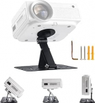 ZDSSY projektori kinnitus, projektori statiivide statiivide statiiv 180&deg; p&ouml;&ouml;ratav projektori jaoks 1/4 tolli (6 mm) kruvi liidesega projektsiooni statiiv projektori seinale lae k&uuml;lge, mustas toonis