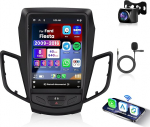 8 Core 4G + 64G traadita Carplay Android 13 autoraadio Ford Fiesta MK7 2009-2016 9,7-tolline autoraadio traadita Android auto GPS-navigatsiooniga WiFi peeglilink Bluetooth FM/RDS/EQ/DAB/DVR/SWC tagumine osa