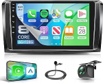 8 Core 6G + 128G Android Autoradio Mercedes Benz ML GL W164 ML350 ML500 GL320 X164 ML280 Traadita Carplay Android auto navigatsioon WiFi 360&deg; Panorama 9-tolline raadio Bluetooth FM/RDS/DSP EQ/SWC tagumine osa