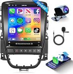 2G + 64G traadita Carplay Android 13 autoraadio Opel Astra J Buick Excelle XT GT 2006-2016 9,7-tolline autoraadio Android auto GPS navigatsiooniga WiFi peeglilink Bluetooth FM/RDS/EQ/DAB/OBD/SWC tagumine osa