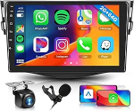 2G 64G Android autoraadio Toyota RAV4 2007-2012 juhtmevaba Carplay Android auto peeglilinkiga, Hodozzy 9-tolline puuteekraaniga autoraadio navigatsiooniga DSP Bluetooth WiFi FM / RDS raadio, rooliratas
