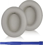 Adhiper Studio Pro k&otilde;rvapadjad &uuml;hilduvad Beats Studio Pro juhtmevabade k&otilde;rvaklappidega ning on valmistatud pehmest valkenahast ja m&auml;luvahust (liivakivi).