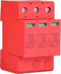 &Uuml;lelaine kaitseseade, h&uuml;briid-inverter, alalisvoolu &uuml;lepinge kaitseseadmed PV &uuml;lepinge kaitse DC, 3P 3.0KV DC Power Protector Arrester seade v&auml;lgukaitseks (3p40ka), #-02