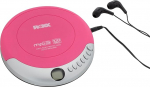 Kaasaskantav MP3 CD m&auml;ngija Discman Roxx PCD 501 Anti-shock Pink