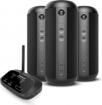 Avantree Harmony 2 Multiroom Bluetooth-k&otilde;larite s&uuml;steem, traadita stereokomplekt Bluetooth- ja kaablisisendiga, iga k&otilde;larit saab kasutada iseseisva kaasaskantava Bluetooth-k&otilde;larina