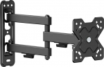 PureMounts TV monitori seinakinnitus kallutatav ja p&ouml;&ouml;ratav universaalne klamber koos liigendatud k&auml;ega Max. VESA 100 x 100 mm 13-32-tollise televiisorimonitori jaoks kuni 20 kg Must