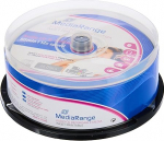 MediaRange Audio Music CD R 700MB 80 minutit Valge tindiprinteriga tr&uuml;kitav - 25 plaati