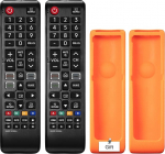 BN59-01315A Ersatz f&uuml;r Samsung TV-Fernbedienung, kompatibel mit Samsung Smart TVs 2021-2023 4K 8K Ultra HD, Neo QLED, The Frame & Crystal UHD Serie, mit 3 Shortcut-Tasten, 2 St&uuml;ck