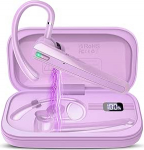 V5.3 Bluetooth-peakomplekt, juhtmevabad juhtmevabad k&otilde;rvaklapid koos ENC Dual Noise Cancelling Miciga, 120 tundi m&auml;nguaega k&otilde;rvaklappides koos LED-laadimiskarbiga, Bluetooth-k&otilde;rvaklapid mobiiltelefoni / veoautojuhi jaoks