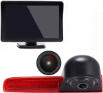 Piduritulede kaamera veekindel &ouml;ise n&auml;gemise tagurduskaamera Transporter tagurduss&uuml;steem + 7-tolline LCD monitor VW T5 T6 alates 2010. aastast J&auml;relpaigaldamine 3. piduritulede Caravelle Multivan Van'ile