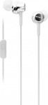 Sony mdr-ex155ap k&otilde;rvaklapid mikrofoniga (valge) (uuendatud)