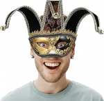 IMIKEYA Veneetsia mask maskiballile Karneval Meeste Fancy Dress Maskid Pool Face Mask Meeste Veneetsia mask Sobib karnevali balli kost&uuml;&uuml;mide peole